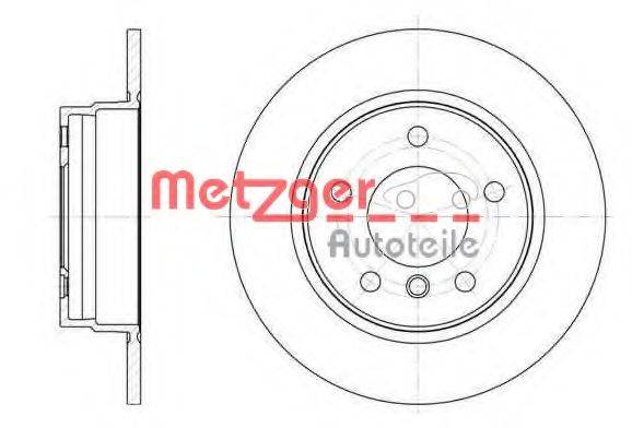 METZGER 628400 гальмівний диск