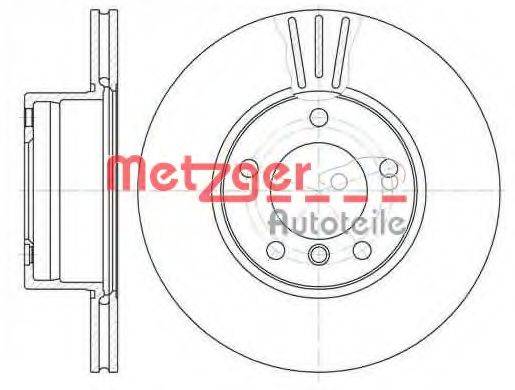 METZGER 651410 гальмівний диск