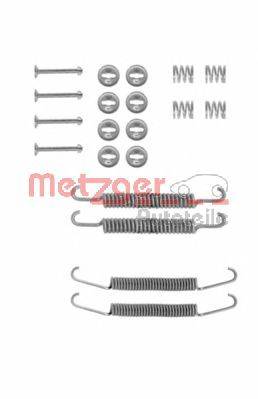 METZGER 1050548 Комплектуючі, гальмівна колодка