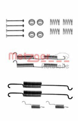 METZGER 1050727 Комплектуючі, гальмівна колодка