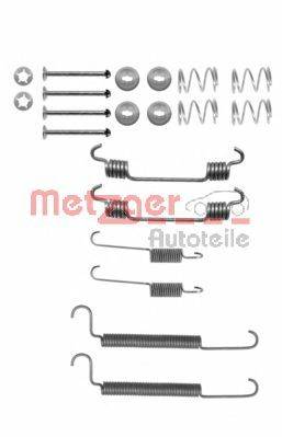 METZGER 1050766 Комплектуючі, гальмівна колодка