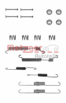 METZGER 1050770 Комплектуючі, гальмівна колодка