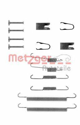 METZGER 1050771 Комплектуючі, гальмівна колодка