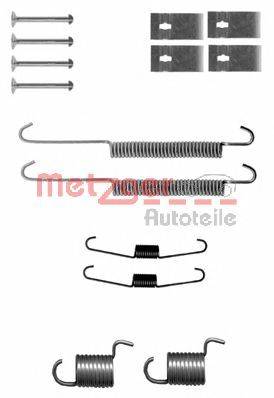 METZGER 1050842 Комплектуючі, гальмівна колодка