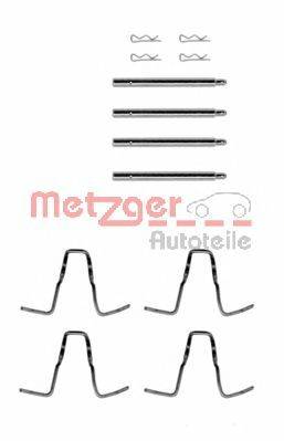 METZGER 1091005 Комплектуючі, колодки дискового гальма