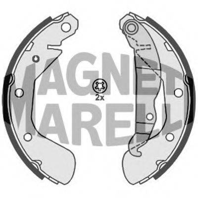 MAGNETI MARELLI 360219192215 Гальмівні колодки