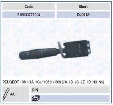 MAGNETI MARELLI 510033777004 Вимикач на колонці кермового керування