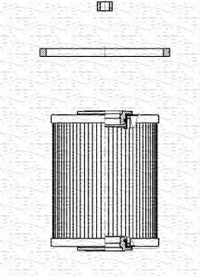 MAGNETI MARELLI 213908507000 Паливний фільтр