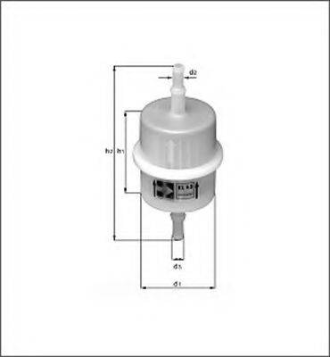 MAGNETI MARELLI 154070563440 Паливний фільтр