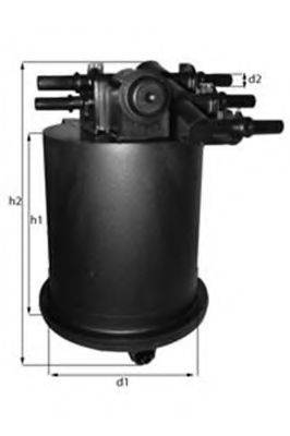 MAGNETI MARELLI 154066345700 Паливний фільтр