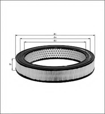 MAGNETI MARELLI 154077158240 Повітряний фільтр