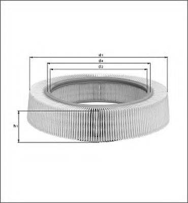 MAGNETI MARELLI 154020065830 Повітряний фільтр