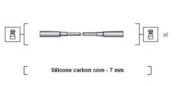 MAGNETI MARELLI 941318111003 Комплект дротів запалювання