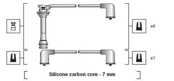 MAGNETI MARELLI 941318111094 Комплект дротів запалювання