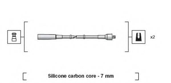 MAGNETI MARELLI 941318111197 Комплект дротів запалювання