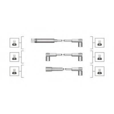 MAGNETI MARELLI 941319170013 Комплект дротів запалювання