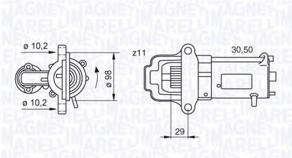 MAGNETI MARELLI 063280023010 Стартер