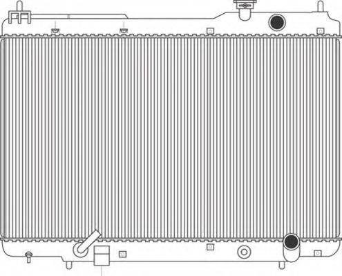 MAGNETI MARELLI 350213110100 Радіатор, охолодження двигуна