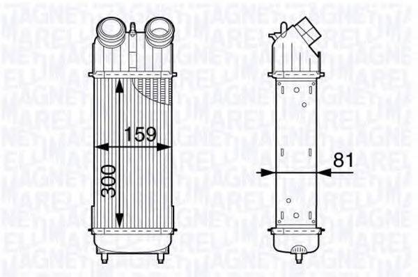 MAGNETI MARELLI 351319202030 Інтеркулер