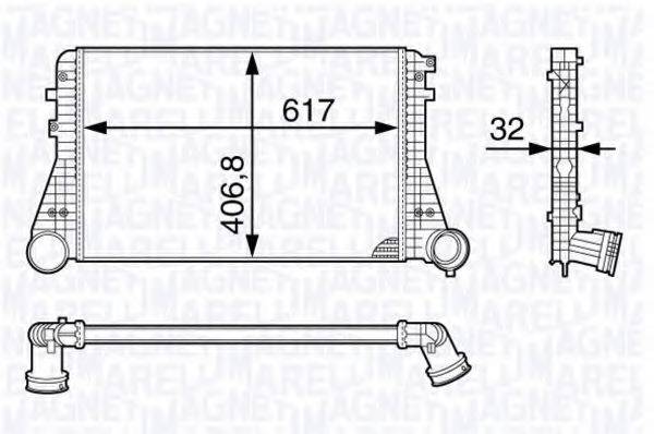 MAGNETI MARELLI 351319202250 Інтеркулер