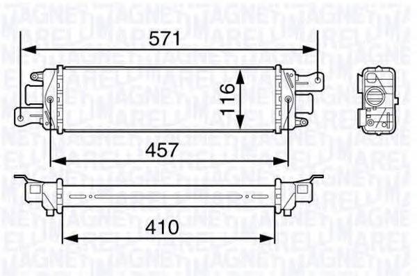 MAGNETI MARELLI 351319202810 Інтеркулер