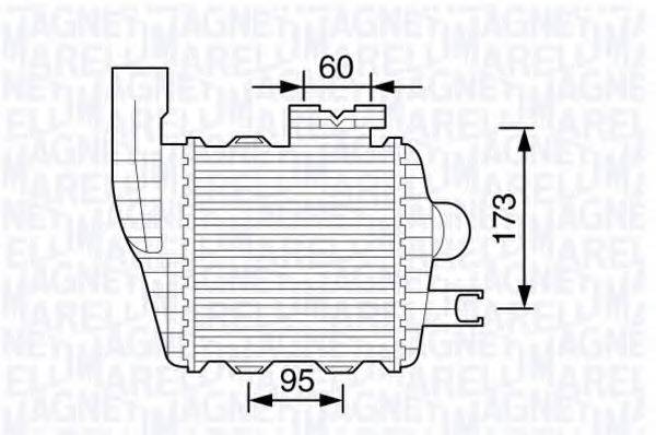 MAGNETI MARELLI 351319203470 Інтеркулер