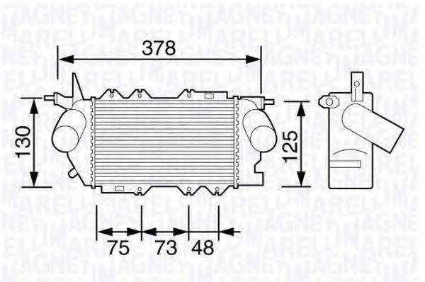 MAGNETI MARELLI 351319203490 Інтеркулер