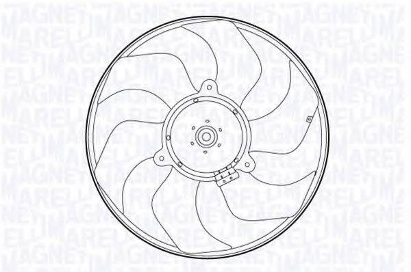 MAGNETI MARELLI 069422562010 Вентилятор, охолодження двигуна