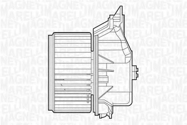 MAGNETI MARELLI 069412528010 Вентилятор салону