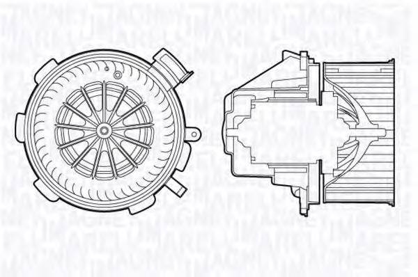 MAGNETI MARELLI 069412700010 Вентилятор салону