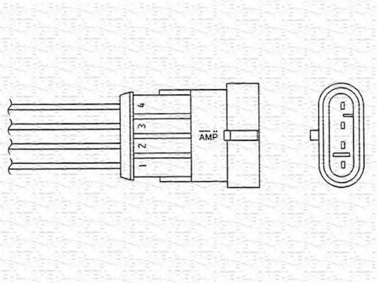 MAGNETI MARELLI 460000223010 Лямбда-зонд