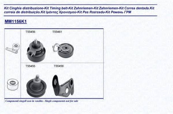 MAGNETI MARELLI 341311561101 Комплект ременя ГРМ